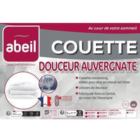 Warm duvet 400gr/m² Douceur Auvergnate - 140 x 200 cm - 1 person - ABEIL