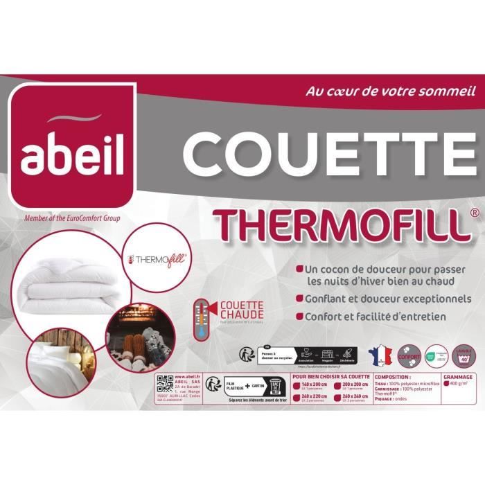 ABEIL Warm duvet 400gr/m² Thermofill 140 x 200 cm