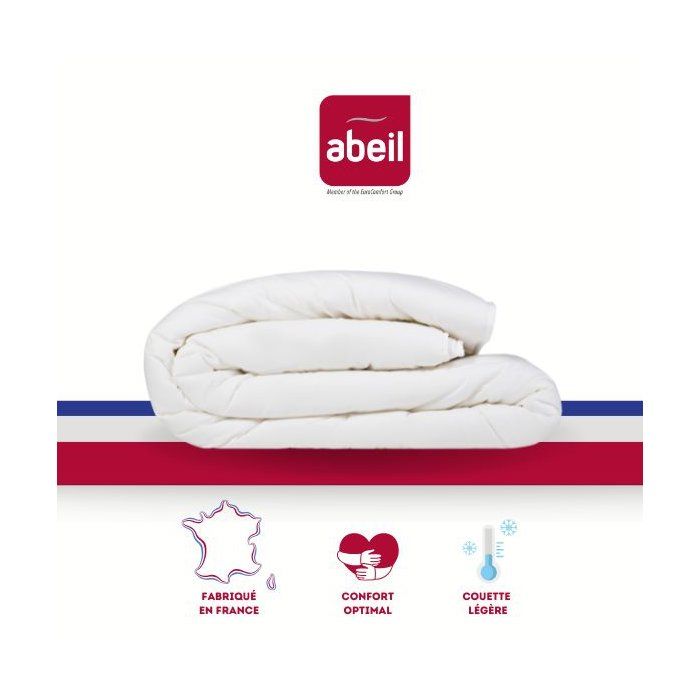 ABEIL lightweight duvet CLOUD of softness 220x240 cm white