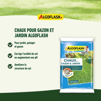 ALGOFLASH Lime for lawn and garden - 10 kg