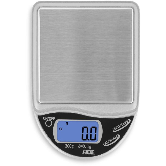 Digitale Küchenwaage  ADE  POCKET  ABS-Kunststoff  Von 0,1 bis 300 g  Inklusive 2 AAA-Batterien