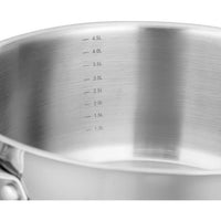 AM3549 Arthur Martin Stockpot 24 cm with lid  Stainless Steel  All heat sources including inductio