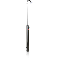 Solardusche  GRE  PVC-Modell  9 l  Abmessungen: Ø 11 cm x H 220 cm