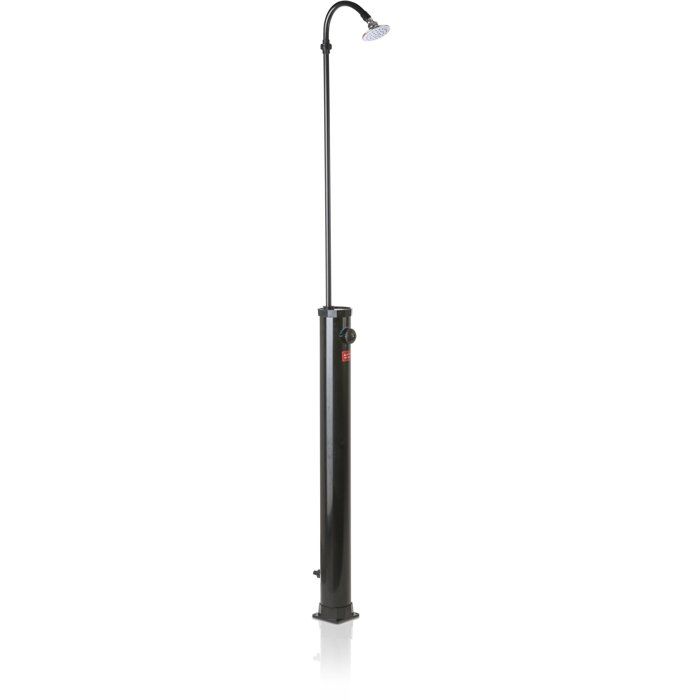 Solardusche  GRE  PVC-Modell  9 l  Abmessungen: Ø 11 cm x H 220 cm