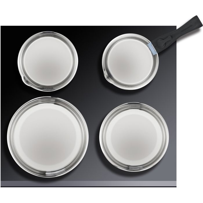 Induktionskochgeschirr-Set  ARTHUR MARTIN  AM0006  Edelstahl 18/10  10-teilig  abnehmbarer Grif
