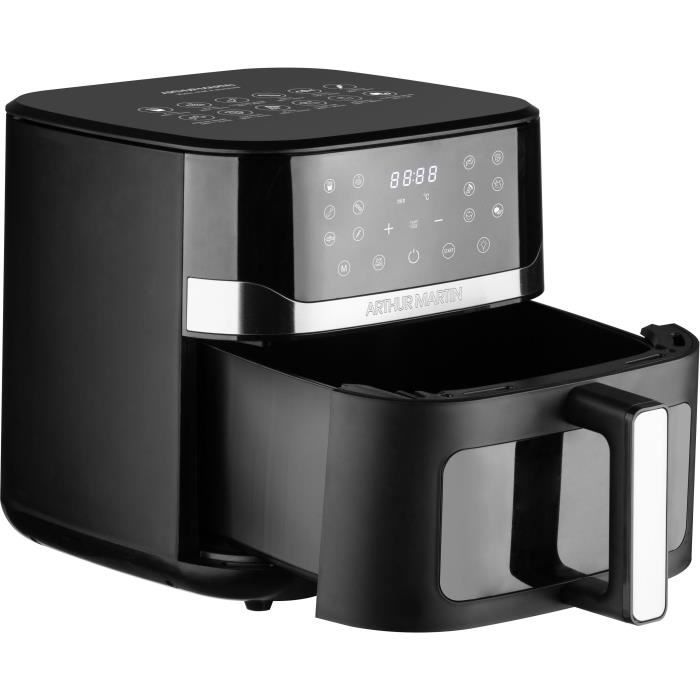 Arthur Martin Ölfreie Fritteuse 10l 1800w schwarz - ampaf1800