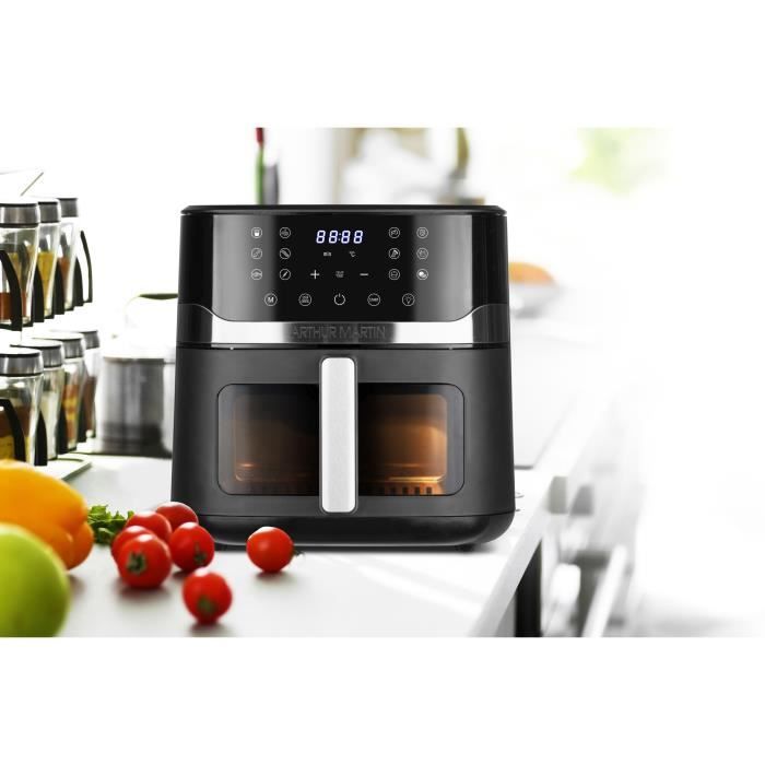 Arthur Martin Ölfreie Fritteuse 10l 1800w schwarz - ampaf1800