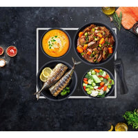Arthur Martin AM3950 16-piece cookware set - Aluminum - Removable handle - All heat sources includin