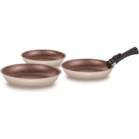 Cookware set - All hobs including induction - ARTHUR MARTIN - AM4754 - Set of 3 pans - 20-24-28 cm +