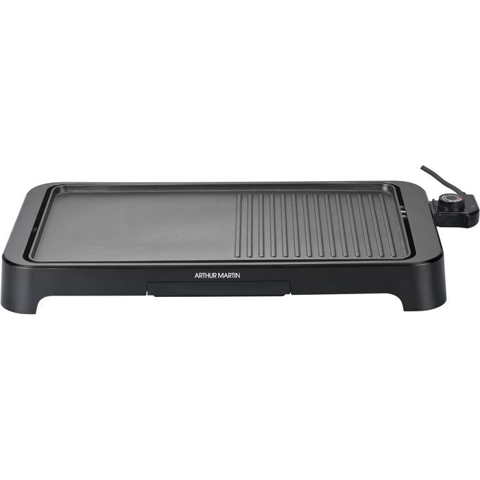 Elektrischer Grill  ARTHUR MARTIN  AMPL204  2000 W  Zwei Temperaturzonen  Antihaftbeschichtung 