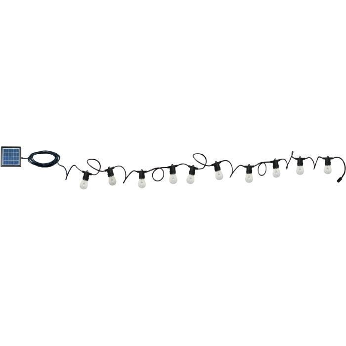 Solar garland - Rio Color - 5 m - Black