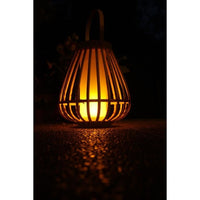 Bamboo solar lamp - Marta - Beige