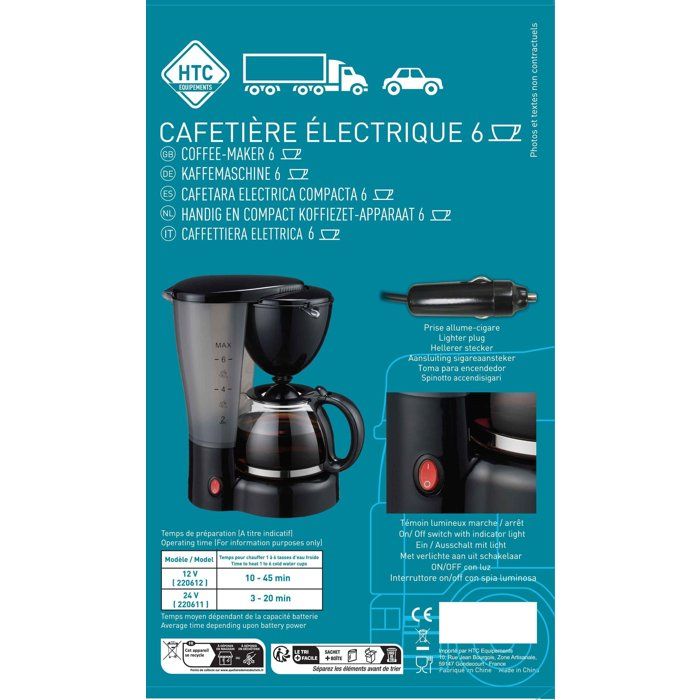 Filter coffee maker - Black