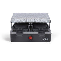 Raclette-Grill  LIVOO  DOC242  4 Personen  600 W  Abnehmbare Granitplatte