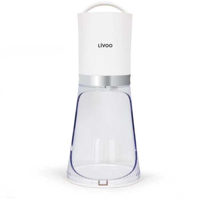 Ice Crusher - LIVOO - DOM462 - 150 mL - 2 Sizes - Automatic Start-up - Reservoir - Stainless Steel B