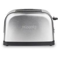Two-slice toaster - HKoeNIG - TOS7 - 850 W - Stainless steel