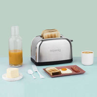 Two-slice toaster - HKoeNIG - TOS7 - 850 W - Stainless steel