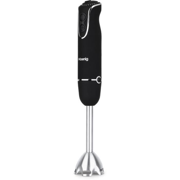 3 in 1 hand blender - H.Koenig - MIX75 - 850 W - 5 speeds + Turbo - Stainless steel blades - Accesso