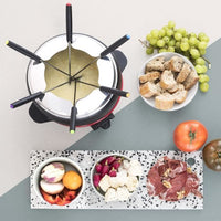 Hkoenig alp1800 - Red and black electric fondue device