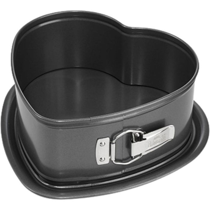 Herzförmige Backform mit herausnehmbarem Boden  BIRKMANN  EASY BAKING  Kohlenstoffstahl  Antihaf
