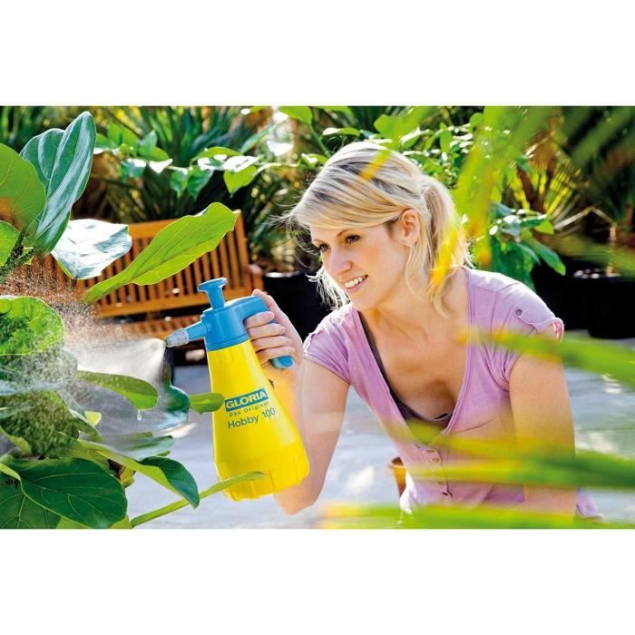 GLORIA Gloria hand sprayer - Model Hobby 100 - Adjustable nozzle, polyethylene tank - 1L for a press