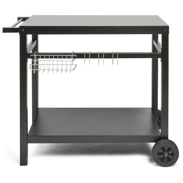Servierwagen für Planchas  LIVOO  GS130  85 x 50 cm Tablett  Geeignet für 2-, 3- oder 4-flammige