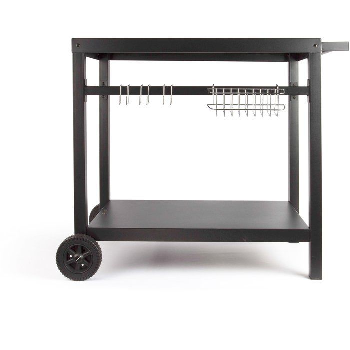 Servierwagen für Planchas  LIVOO  GS130  85 x 50 cm Tablett  Geeignet für 2-, 3- oder 4-flammige