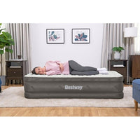 BESTWAY Bestway Einzel-Luftbett 191 x 97 x 46 cm mit eingebauter elektrischer Pumpe