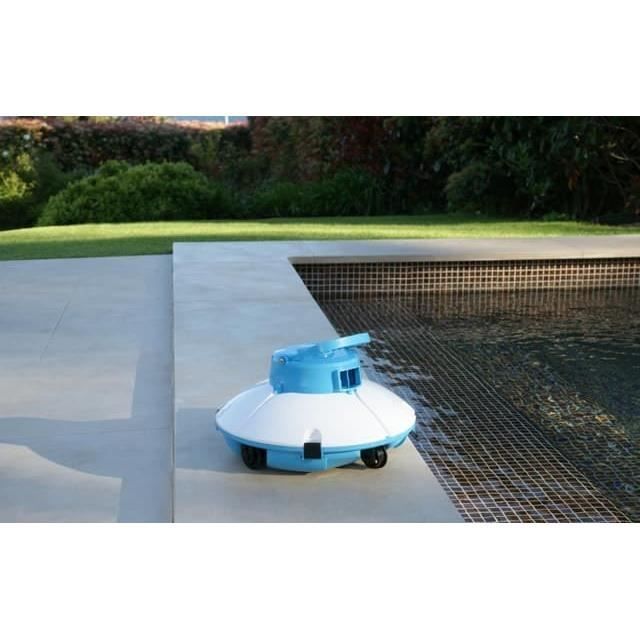 BESTWAY Frisbee robot vacuum - For flat bottom swimming pools - 5 x 3 m