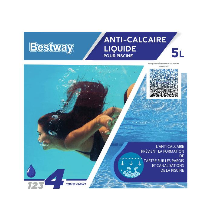BESTWAY Antikalkmittel - 21001 - Flüssigkeit - 5-Liter-Eimer