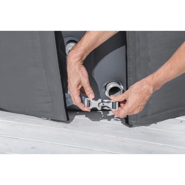 Thermal cover for round spas 1.80m x 66cm, compatible with integrated pumps and external pumps, Ener