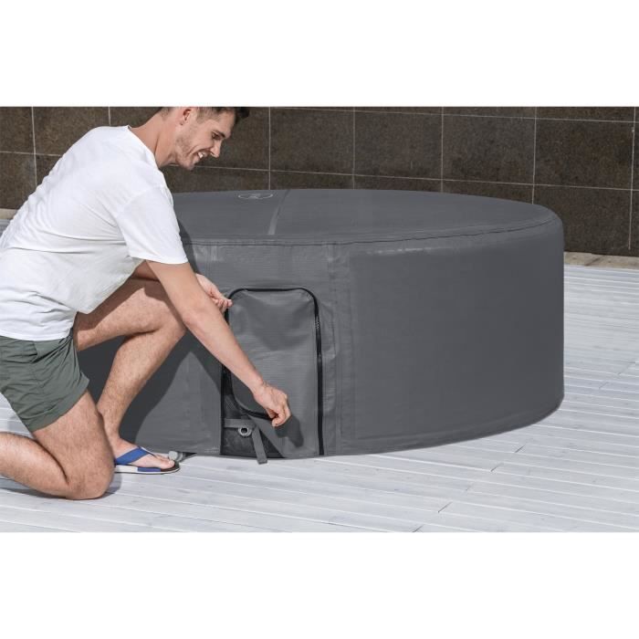 Thermal cover for round spas 1.80m x 66cm, compatible with integrated pumps and external pumps, Ener