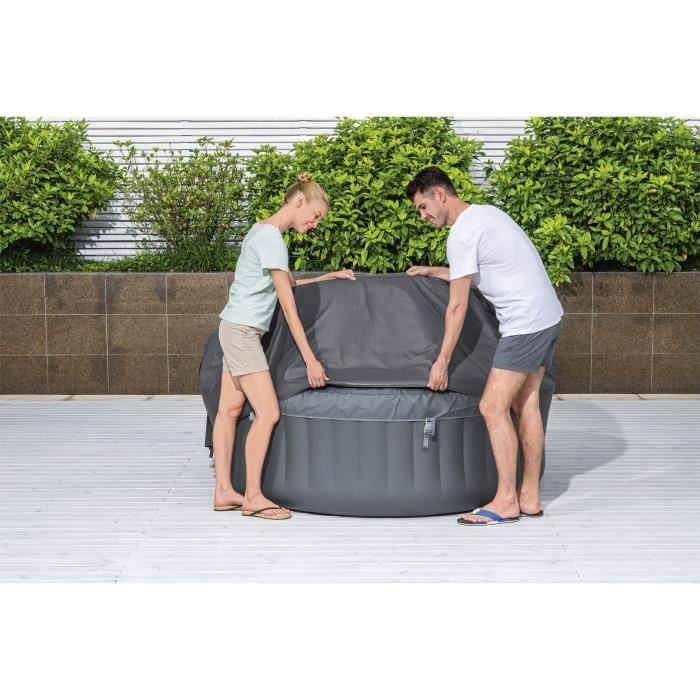 Thermal cover for round spas 1.80m x 66cm, compatible with integrated pumps and external pumps, Ener