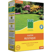 Lawn - BHS - Rustic Lawn 1 KG - Stronger and better protected - Fast and Durable - All Types of Terr