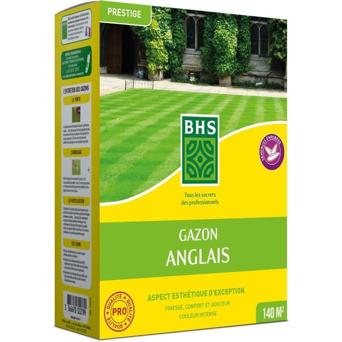 BHS English Turf - 3kg for Premium Gardens
