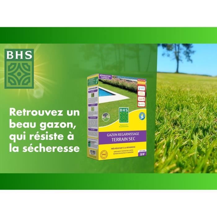 Dry Ground Replenishment Turf - BHS - 1kg | 40 m² | Strong and durable, with excellent durability an