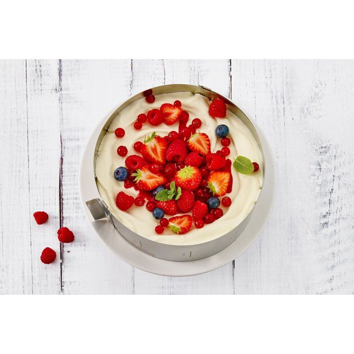 Backring  BIRKMANN  EASY BAKING  Stahl  Größenangabe  Ø 1830 cm, H 10 cm