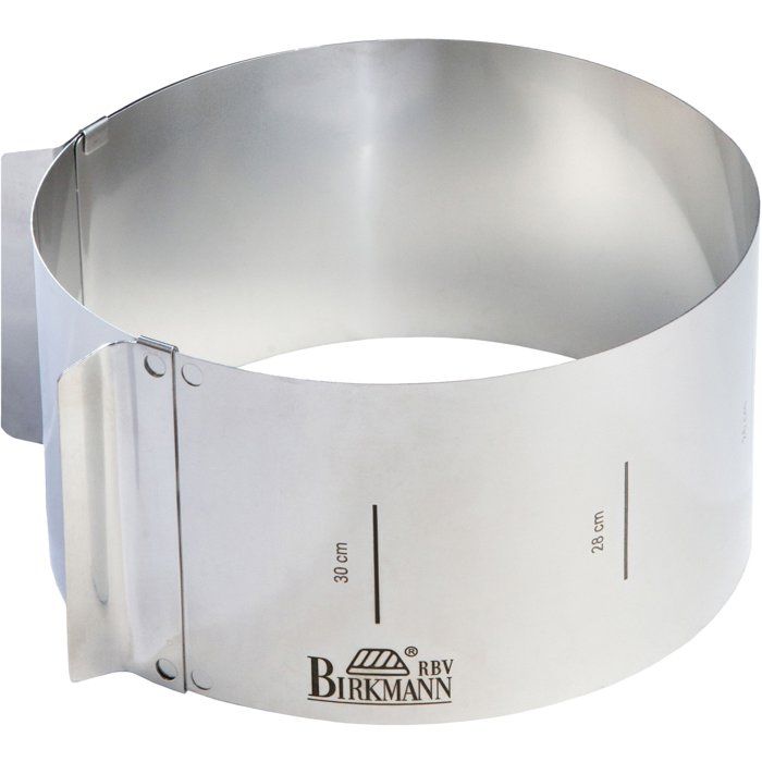 Backring  BIRKMANN  EASY BAKING  Stahl  Größenangabe  Ø 1830 cm, H 10 cm