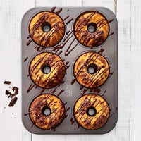 Kuchenbackform - BIRKMANN - EASY BAKING - Kohlenstoffstahl - Antihaftbeschichtung - Ø 10 cm, 35 x 27