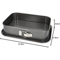 Rechteckige Backform mit herausnehmbarem Boden  BIRKMANN  EASY BAKING  Kohlenstoffstahl  Antihaf