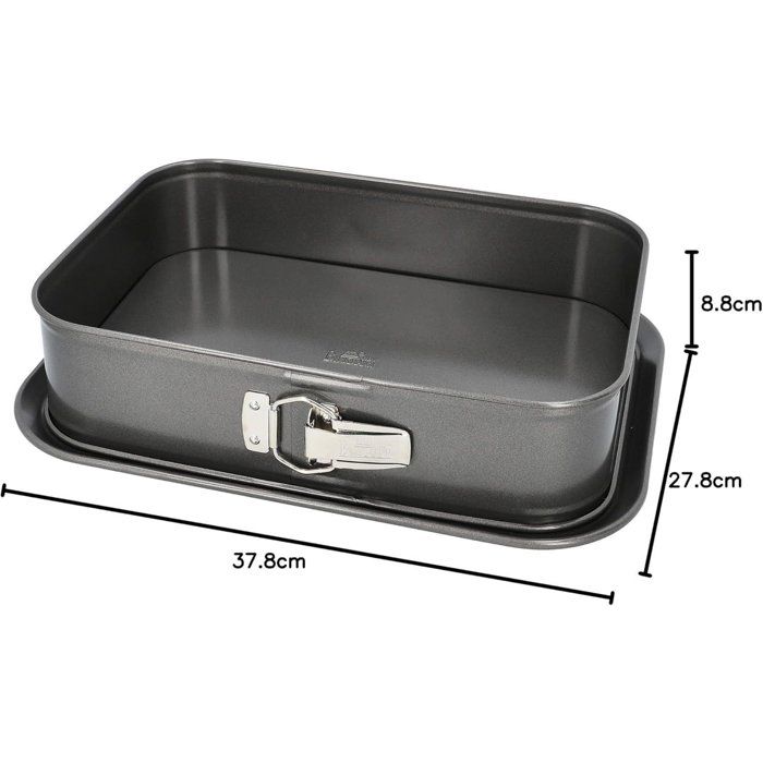 Rechteckige Backform mit herausnehmbarem Boden  BIRKMANN  EASY BAKING  Kohlenstoffstahl  Antihaf