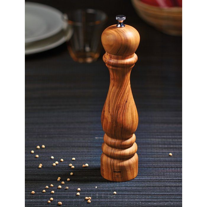Salzmühle - BISETTI - ROMA - 25 cm - Walnuss