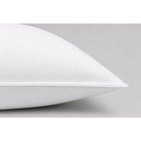 BLANREVE Set of 2 Cotton Pillows - 60 x 60 cm - White