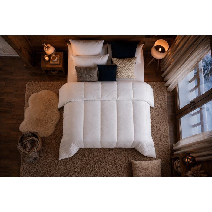 Blanreve extra hot duvet in microfiber - 240 x 260 cm - White
