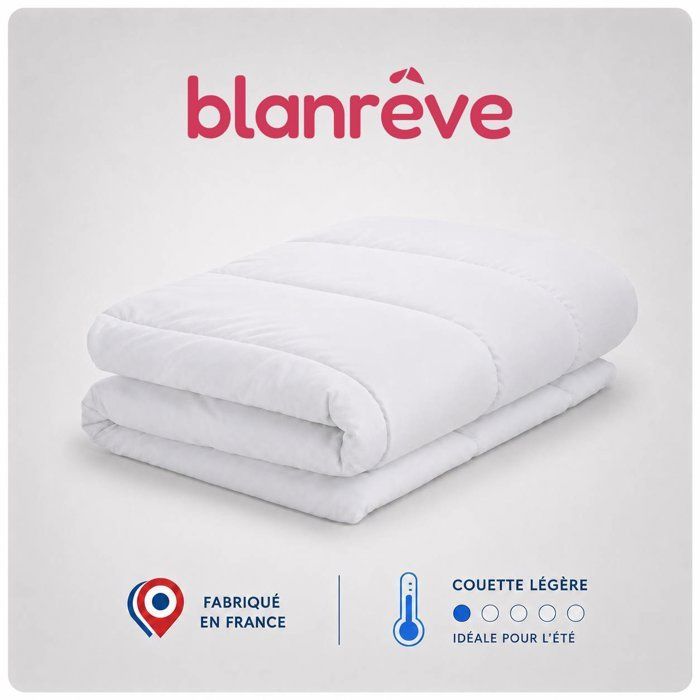 Blanreve Légere microfiber duvet - 200 x 200 cm - White