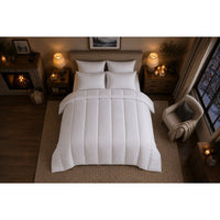 Duvet 220x240 cm BLANREVE PRESTIGE Multiprotection - 100% Polyester - 2 People - Striped Satin