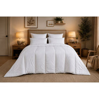 Anti-mite temperate duvet - 300 gr/m² - BLANREVE - 240 x 220 cm - White