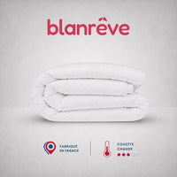 Warm anti-dust mite duvet - 400 gr/m² - BLANREVE - 140 x 200 cm - White