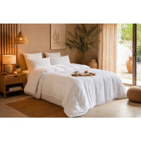 Bettdecke  200 x 200 cm  BLANReVE  4 Jahreszeiten  420 g/m²  Weiß