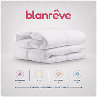 Bettdecke  260 x 240 cm  BLANReVE  4 Jahreszeiten  420 g/m²  Weiß